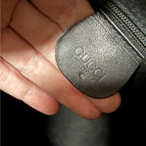 Gucci Diana Black Suede/Leather Bamboo Handle Tote - Vintage - Picture 13 of 15